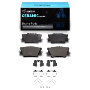 Lexus HS250H Brake Pads - Rear - R1 Concepts - Ceramic - `06-`18